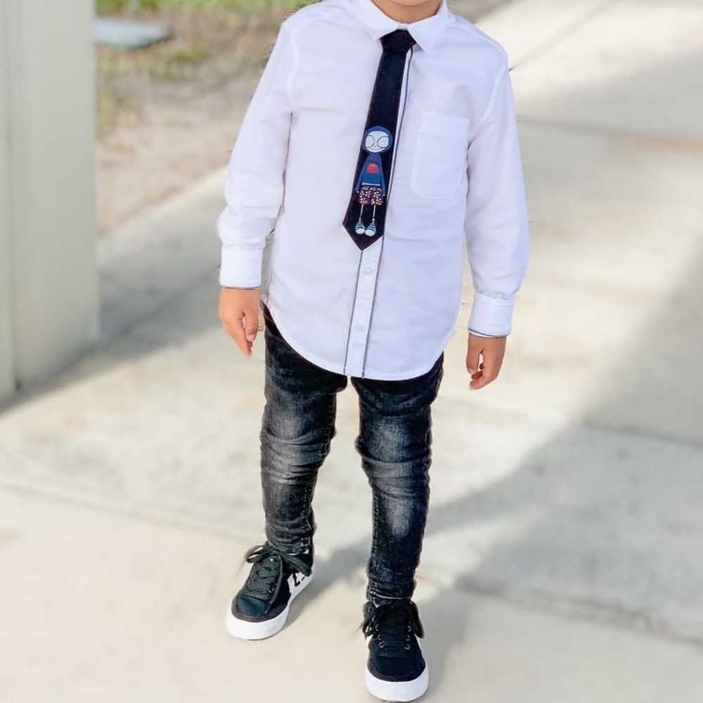Like new Little Marc Jacob shirt and tie